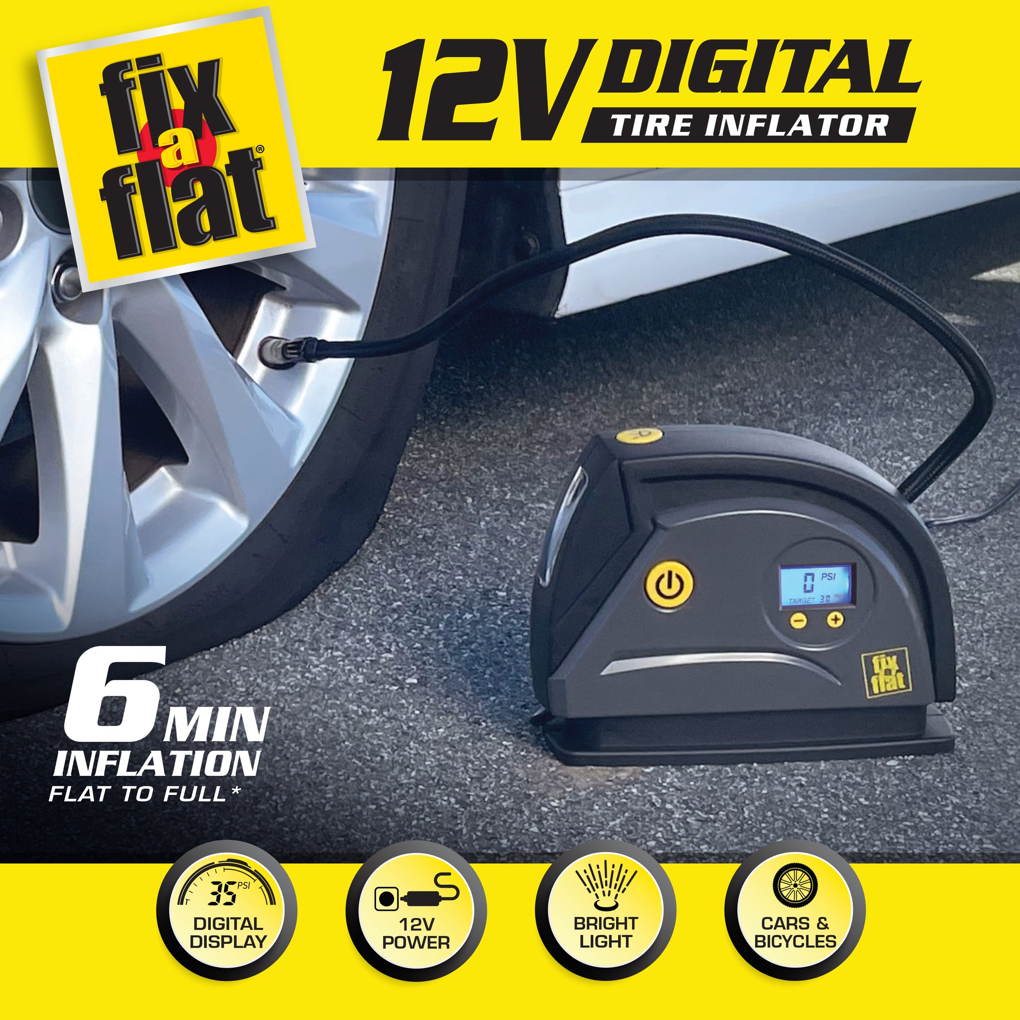 Fix-a-Flat 12V Tire Inflator