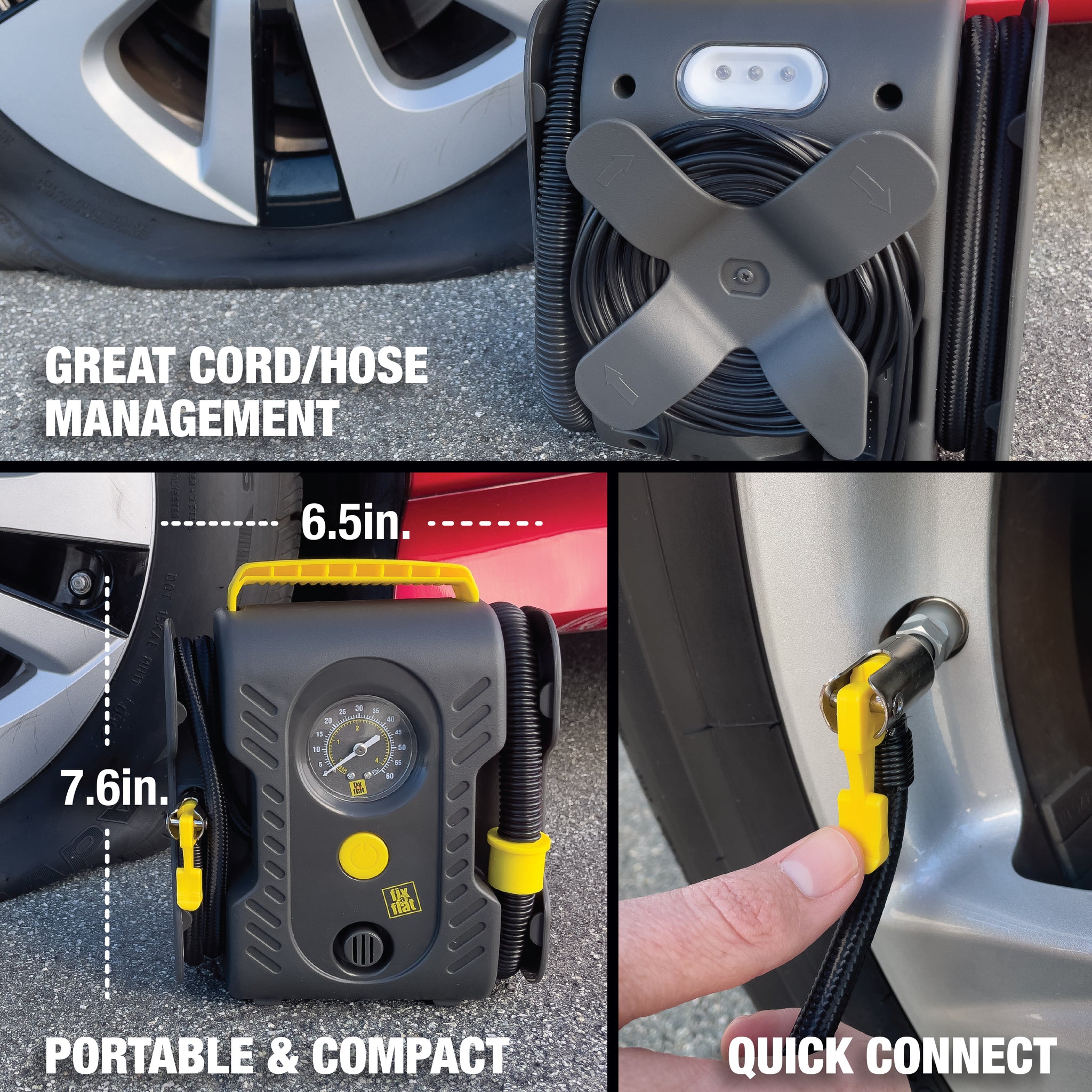Fix-a-Flat Multi-Purpose Tire Inflator